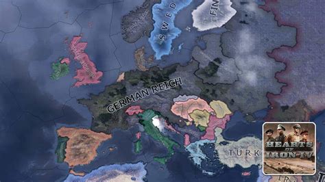 Mod «The End Of MiddleAges» for Hearts of Iron 4 .